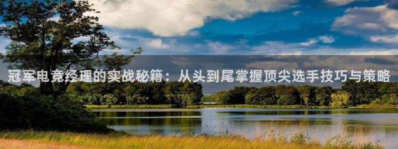 南宫电竞平台：冠军电竞经理的实战秘籍：从头到尾掌握顶尖选手技巧与策略