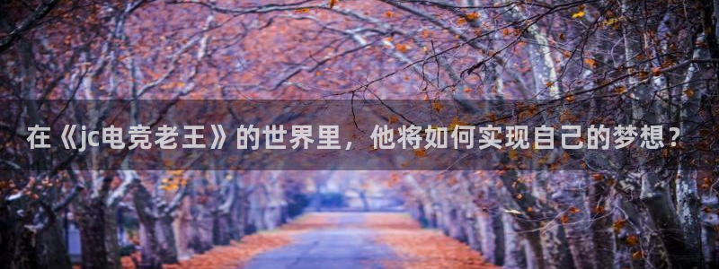 南宫电竞官网：在《jc电竞老王》的世界里，他将如何实现自己的梦想？