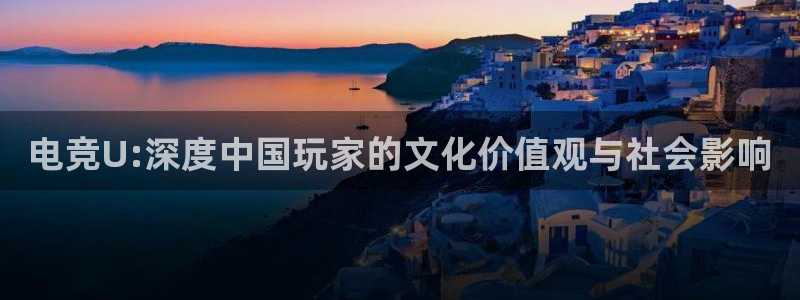 南宫电竞：电竞U:深度中国玩家的文化价值观与社会影响