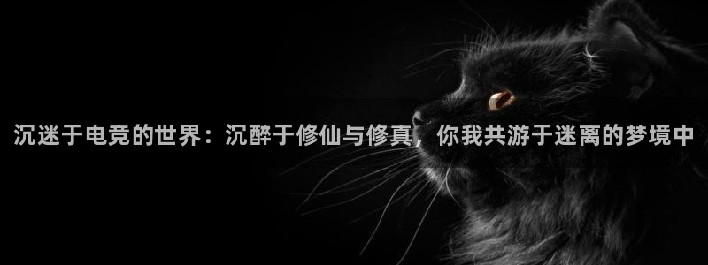 南宫电竞网：沉迷于电竞的世界：沉醉于修仙与修真，你我共游于迷离的梦境中